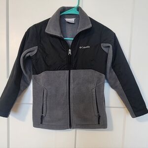 Columbia Kids' Black and Gray Jacket